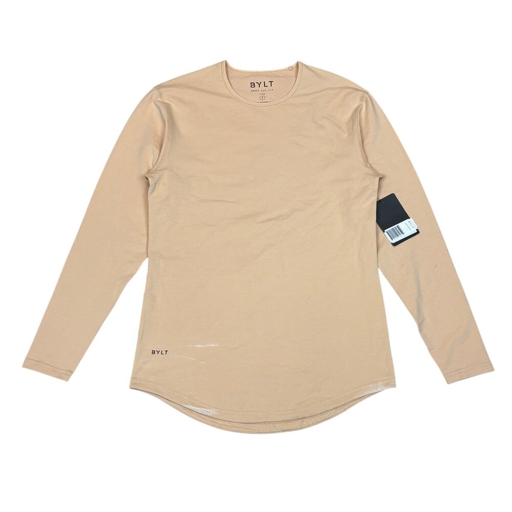 Bylt Drop Cut Lux Long Sleeve Shirt Men's Small Performance Minimalist